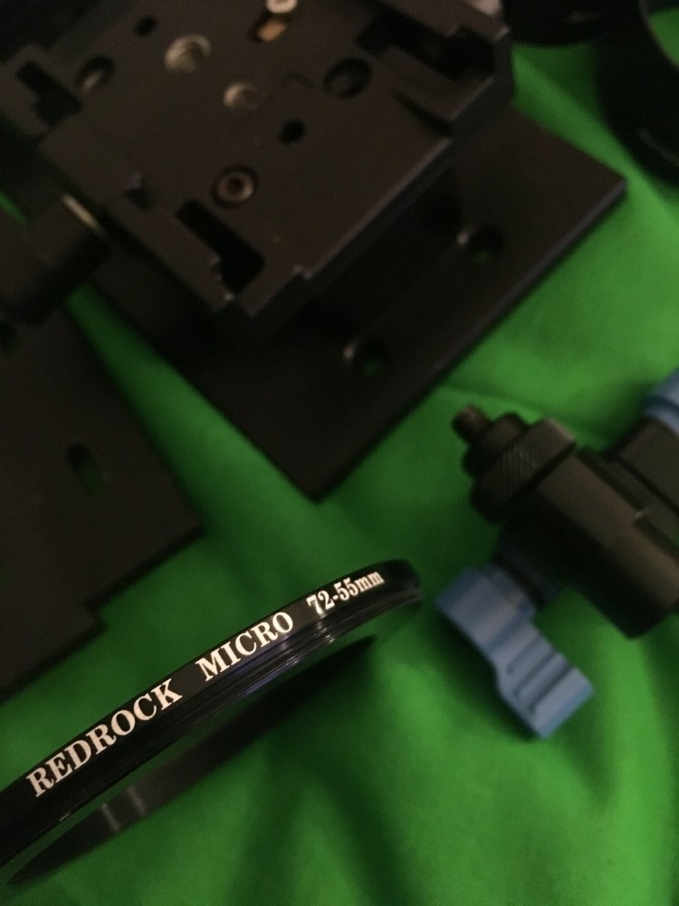 Red rock micro camera rig ( base, plates, rails, ties)