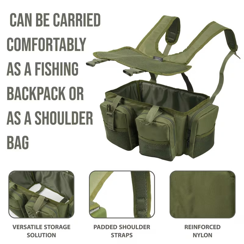 Fishing Rucksack with Nucket Seat