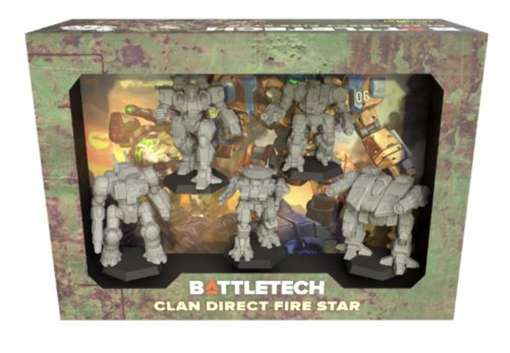 BattleTech Mercenaries Forcepack Clan Direct Fire Star