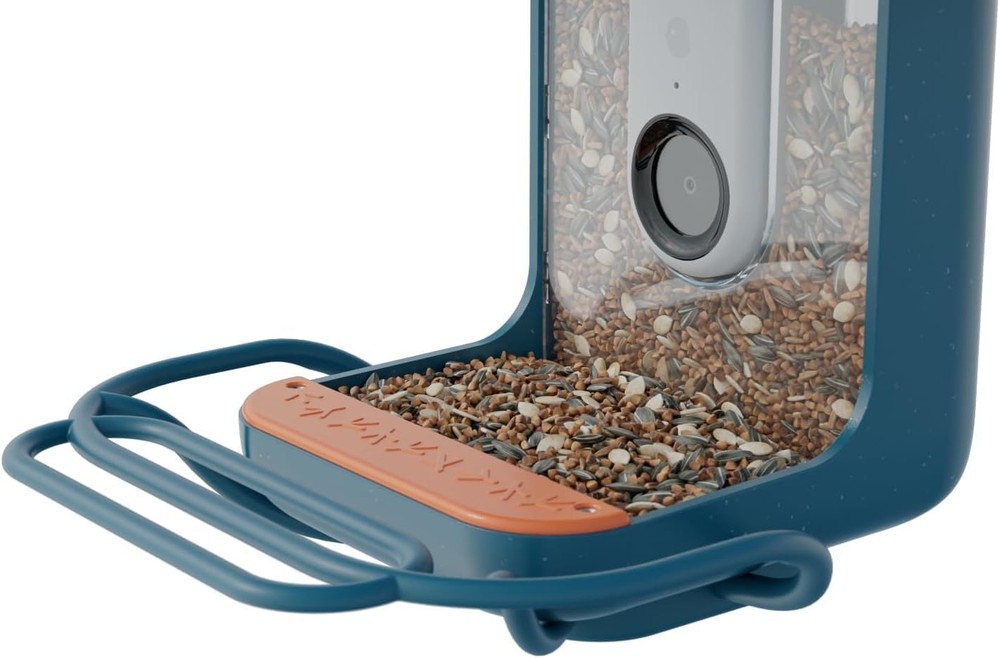 Birdbuddy Blue Perch Extender – Add-On Accessory for Better Watching Experien...