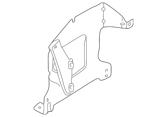 Genuine BMW Amplifier Bracket 65-12-8-370-926