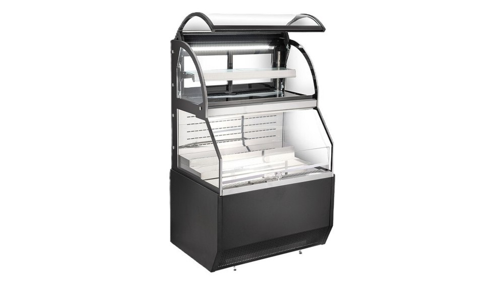 NSF Double-Deck open display refrigerated showcase