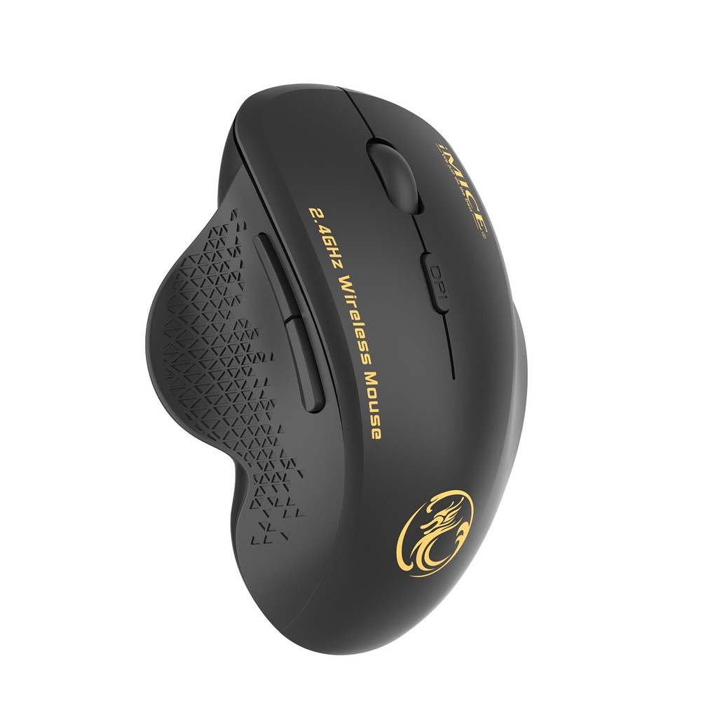 2.4GHz Wireless Optical Mouse Computer Mice 6 Buttons & USB Receiver for Laptop