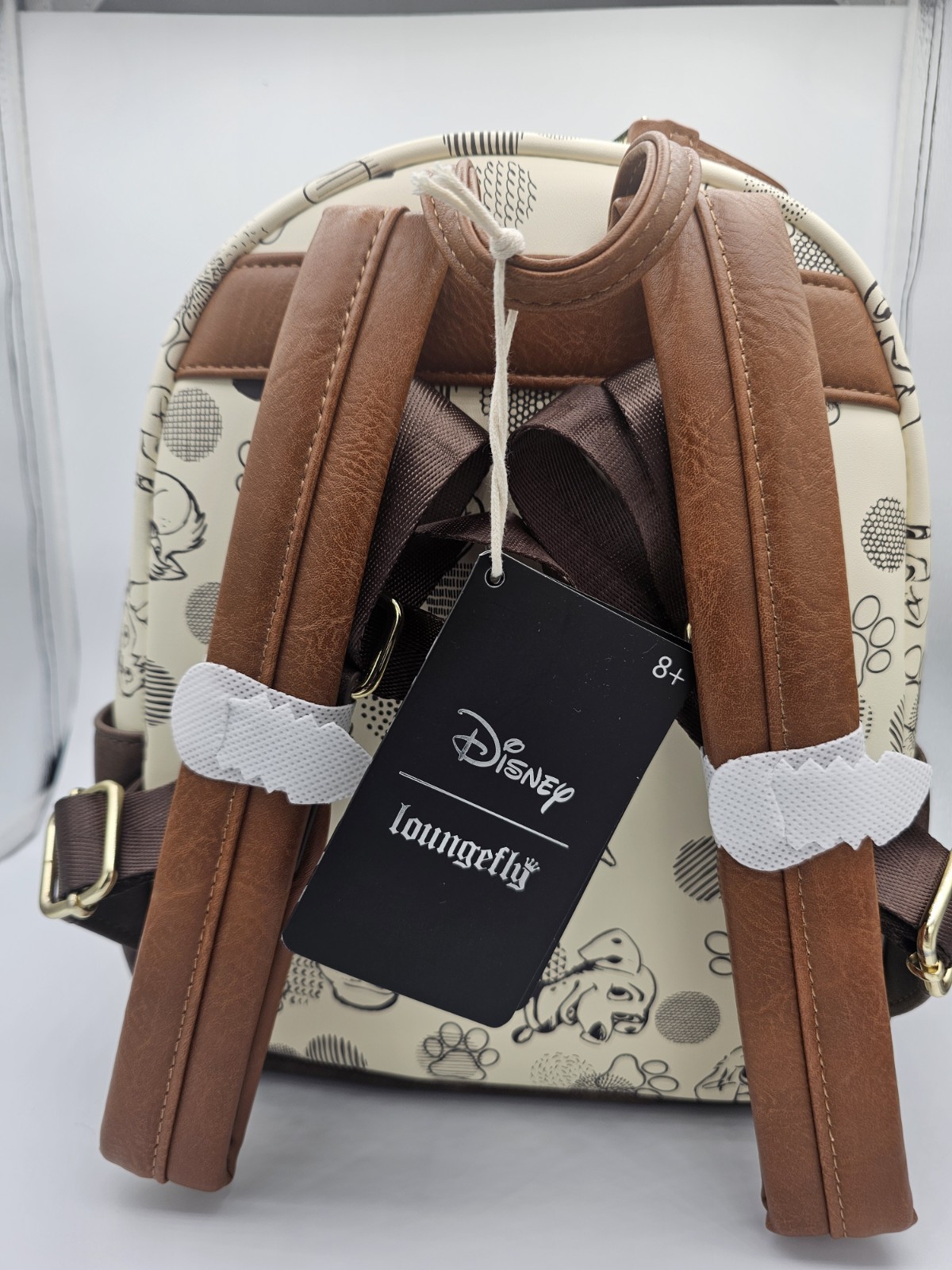 LOUNGEFLY DISNEY PETS CASUAL MINI BACKPACK~ WITH TAGS~ BRAND NEW