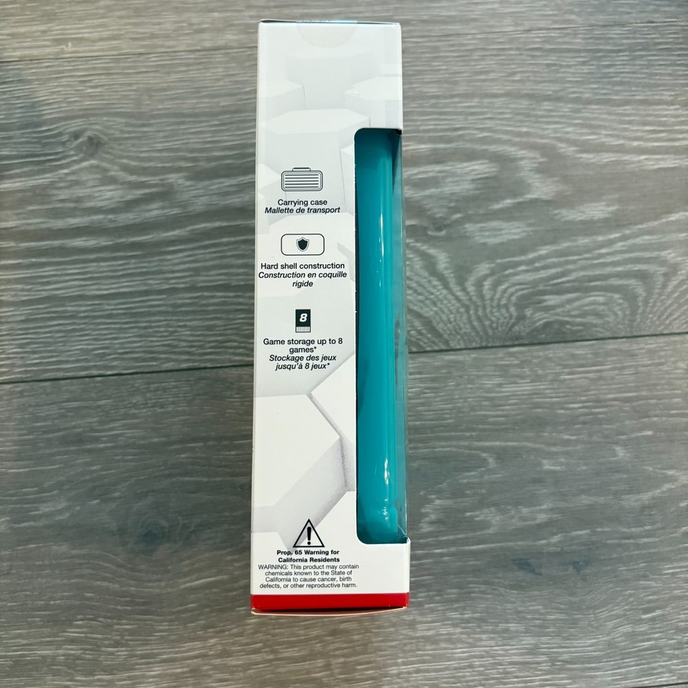 Nyko Elite Shell Case Turquoise Hard Shell Protective Case Nintendo Switch Lite