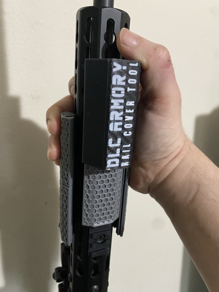 Picatinny Rail Cover Installation Tool