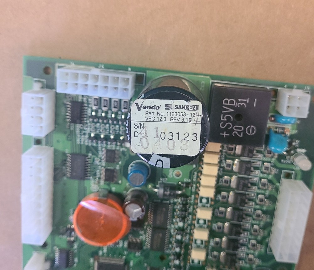 Vendo soda machine control board - untested - part no. 1123053