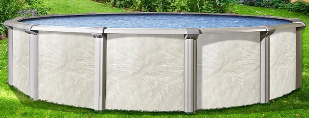 Forever by Lake Effect Pools Round Above Ground Pool Kit (Scratch & Dent)