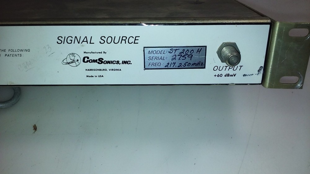 ComSonics Sniffer ST 200 H Signal Source