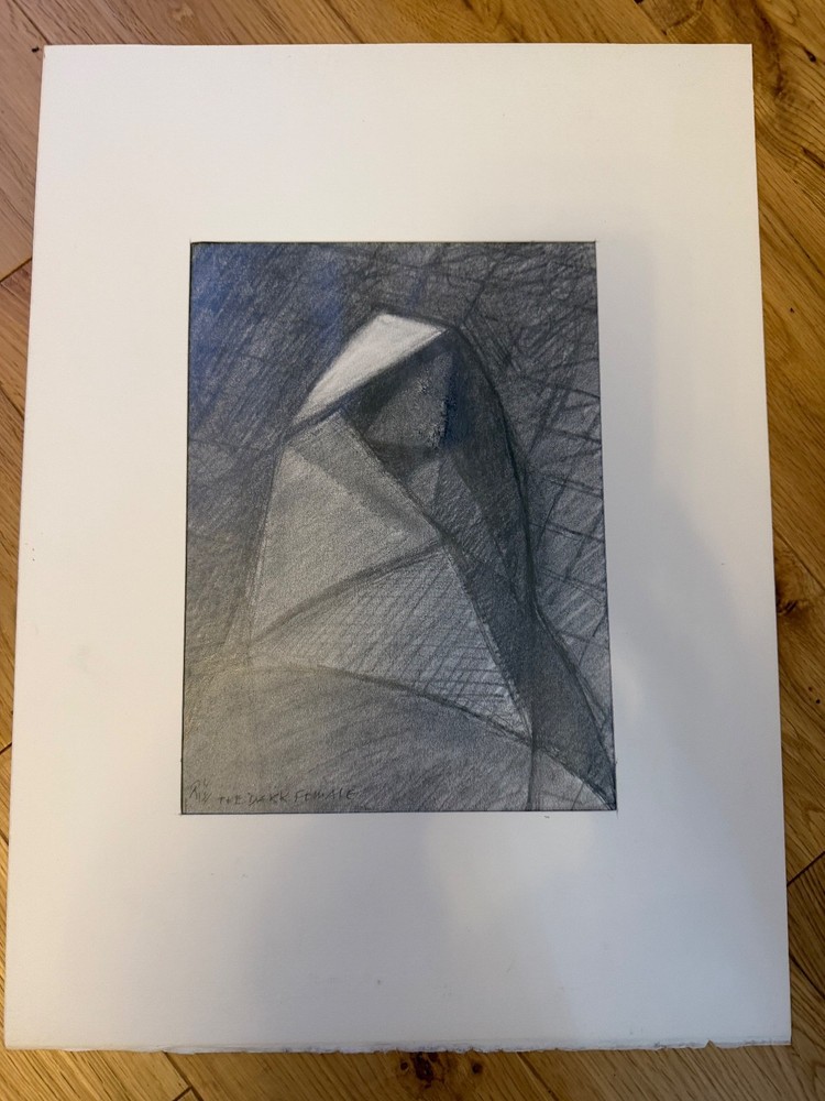 Graphite Drawing “The Dark Female”