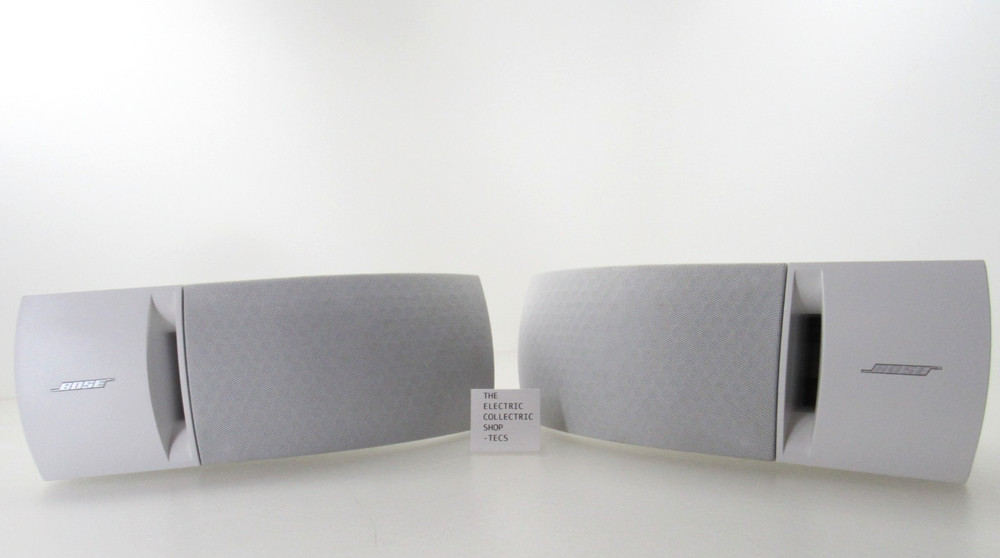 Bose 161 Speakers Full Range Shelf Or Wall Mountable Surround/Main White