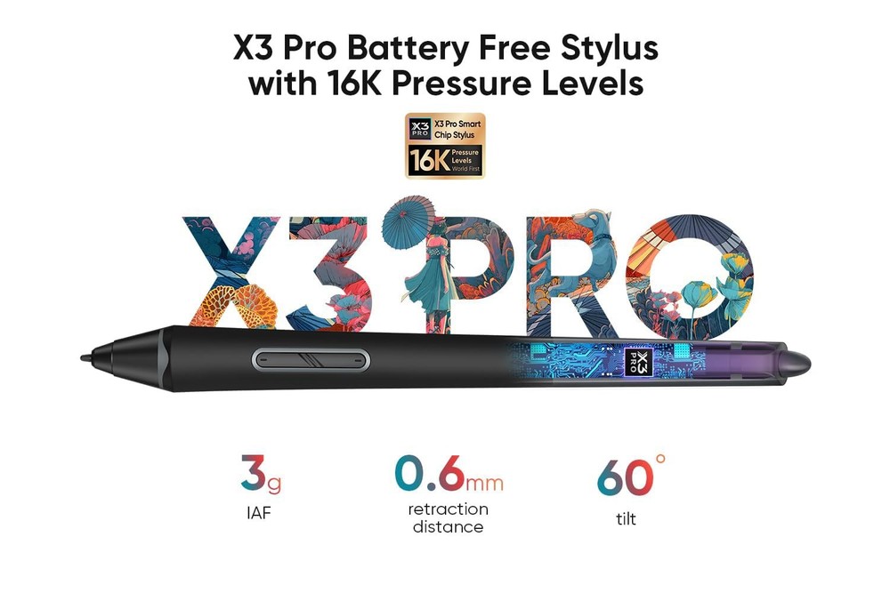 Wireless Drawing Tablet Deco Pro LW 2nd, 11 Inch Bluetooth Computer Graphics ...