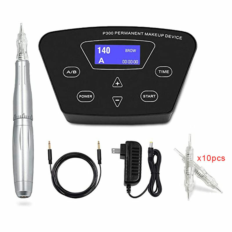 Permanent Makeup Machine Kit Dermografo Micropigmentacion Machine Eyebrow