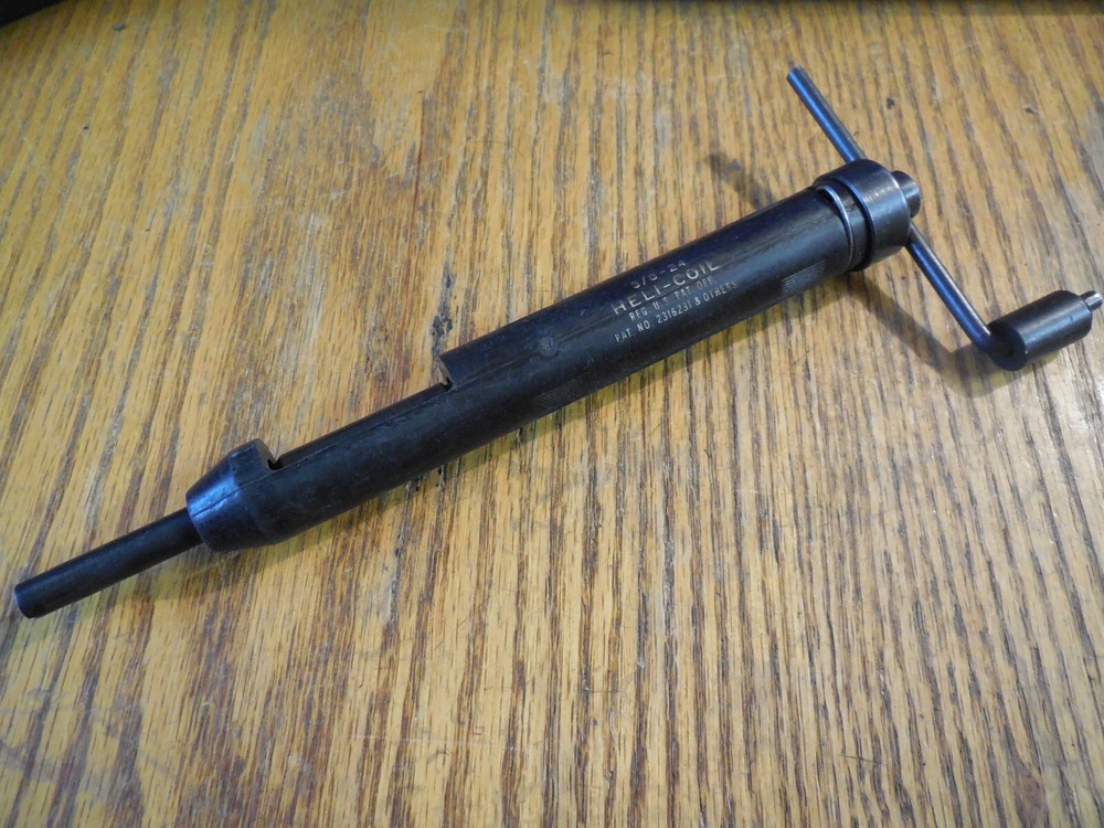 Heli-coil Coil Thread Insert Prewinder Insertion Tool 3/8"-24 Size