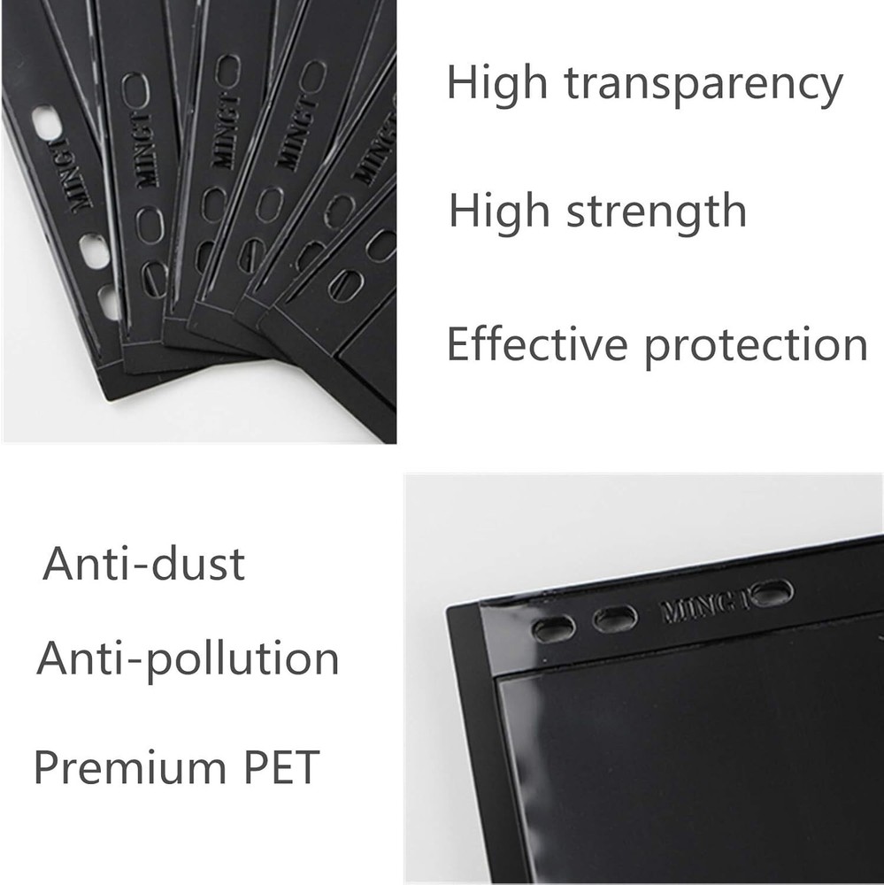 Double-Sided Stamp Storage Pages, 10 Count, 20 Pages of Acid-Free Protection