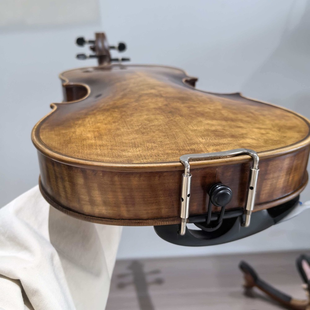 SurpassMusic 4/4 Violin Outfit Maple Back Solid Spruce Top with Case&Bow