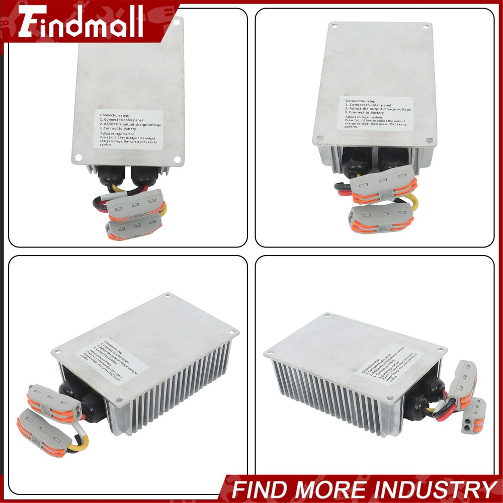 Findmall 400W Solar Battery Charge Controller Boost MPPT Voltage Adjustable