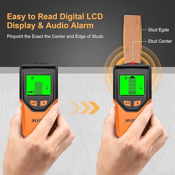 Stud Finder Wall Scanner - 5 in 1 Stud Detector with Intelligent Microprocess
