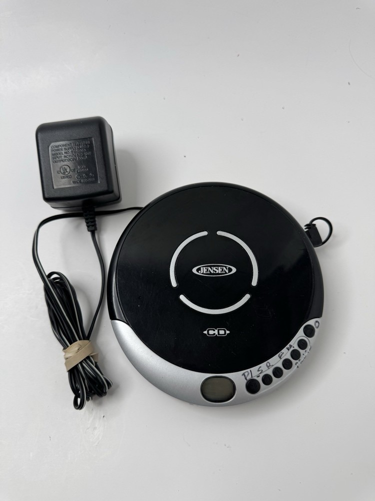 Jensen JENCD60R Portable CD Player - Silver/Black Walkman