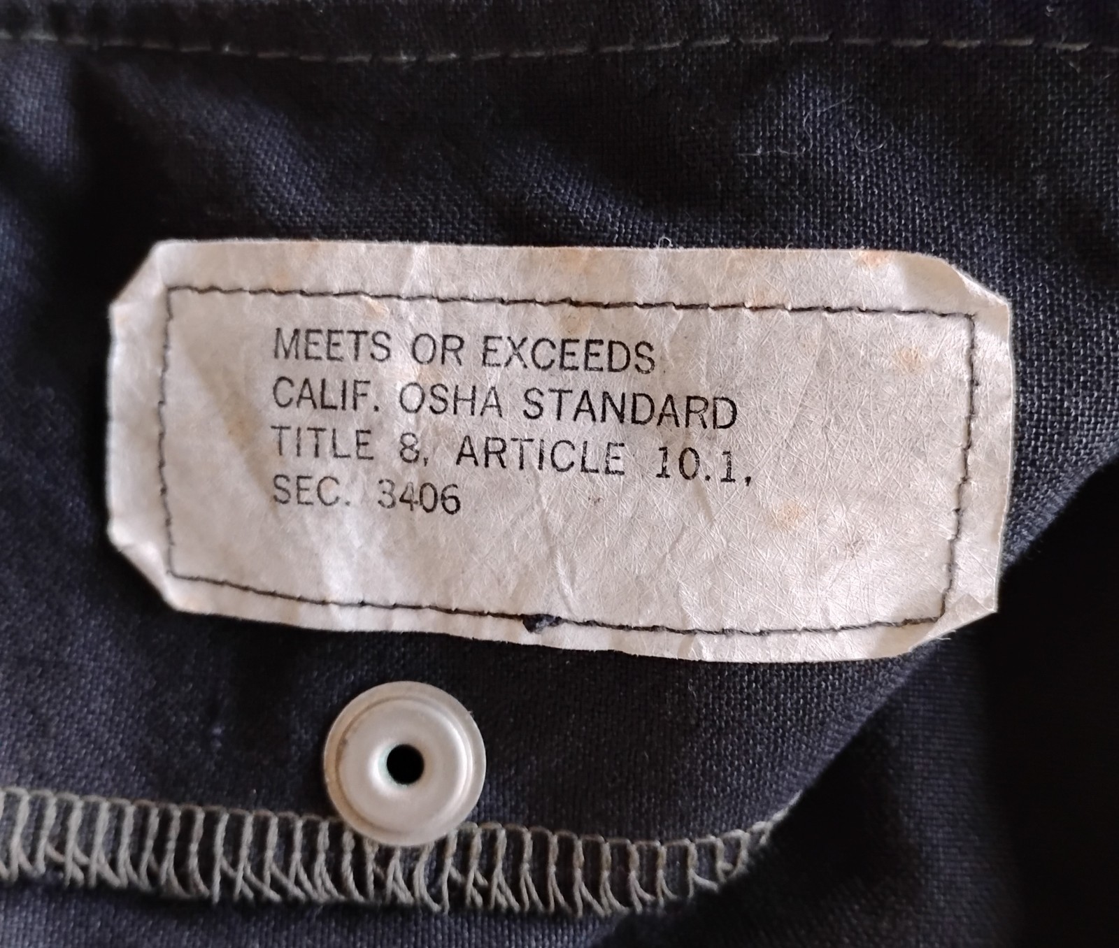 VINTAGE GLOBE MEN'S Sz. 38 PROVIDENCE, RI. FIREFIGHTER BUNKER TURN OUT JACKET