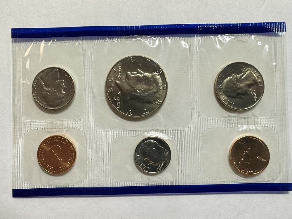 1987 U.S. MINT Uncirculated P&D Mint Set W/COA