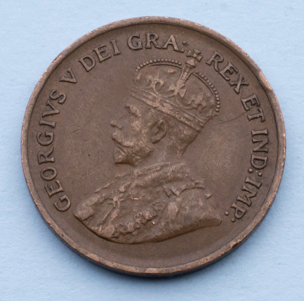 1932 Canada 1 Cent KM# 28