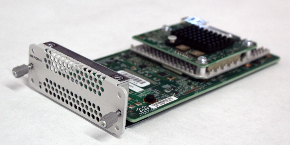 Cisco NIM-PVDM-64 Network Interface Module with 64-Channel DSP- TESTED!
