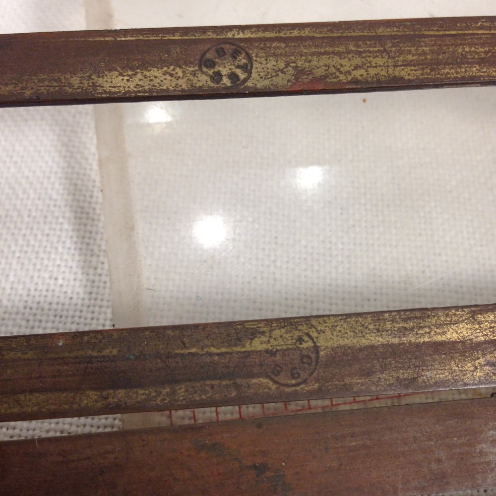 WWII RAF Air Force Navigators Chart Table Plotter Arm Perspex Rule BETEC Bomber