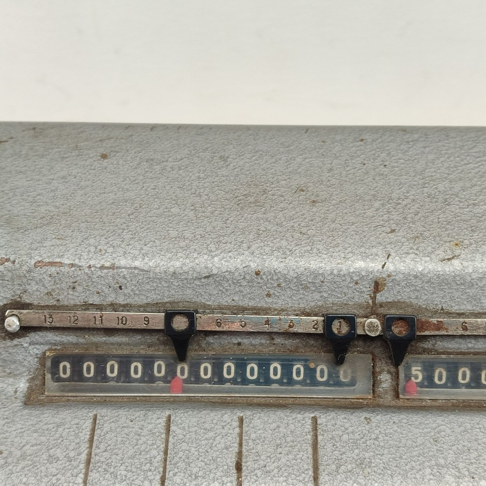 Vintage Retro Russian Soviet Arithmometer Adding Machine Calculator VK-1 1972's
