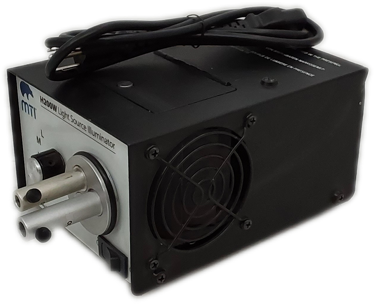 MTI H200W Halogen Fiber Optic Illuminator Light Source USA