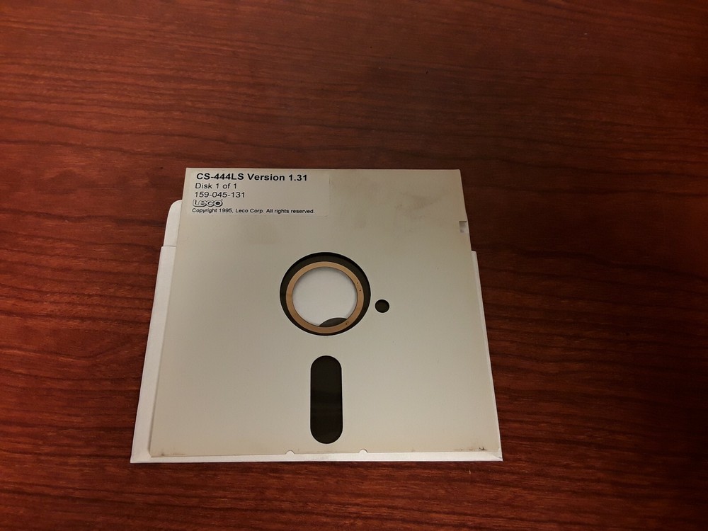 LECO CS-444LS Version 1.31, 159-045-131