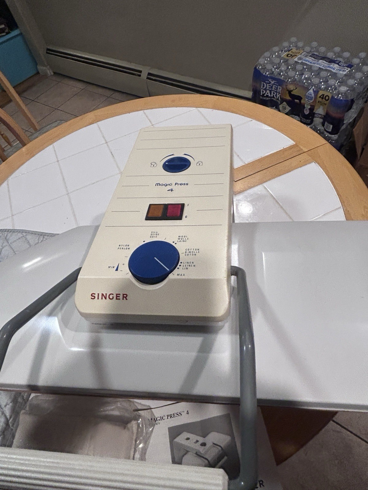 Singer Magic Press 4 Electric Clothing Iron Commercial Heat Press w/Manual Works