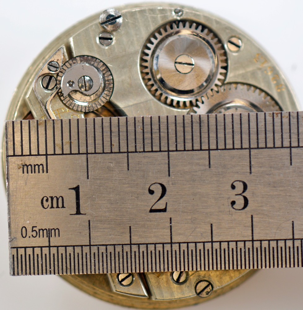 ROEHM & SON POCKET WATCH MOVEMENT & DIAL