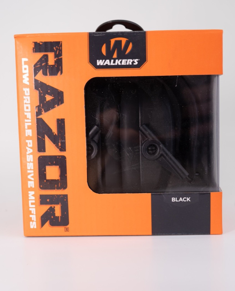 Walker’s Game Ear Pro Low Muff Hearing Protector - Black - GWPFPM1