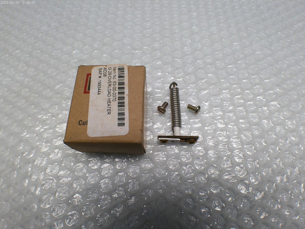 CUTLER HAMMER G29 HEATER NSMP
