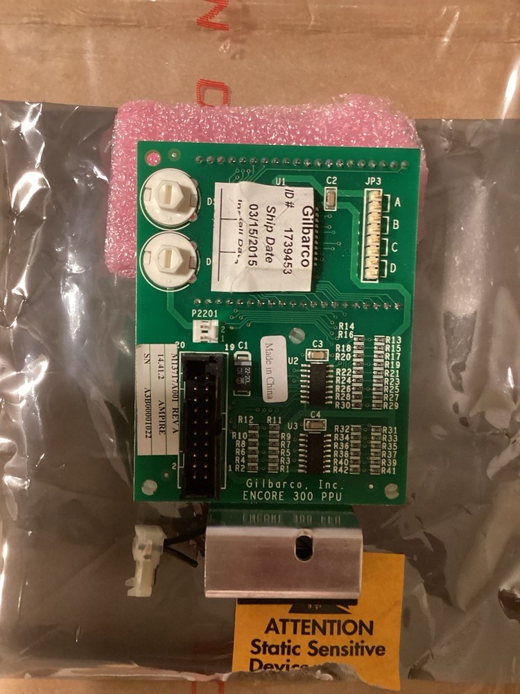 M02652A003. Gilbarco PPU Display Single w/Switch