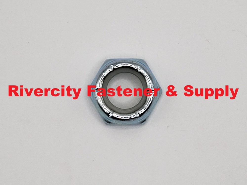 3/8-16 Nylon Insert Lock Nut Thin / Jam / Half thick NTE Series 3/8x16 Nuts