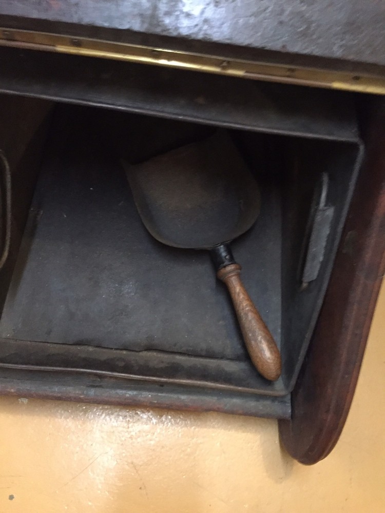 Antique Fireplace Accessory - Log/Ash Storage