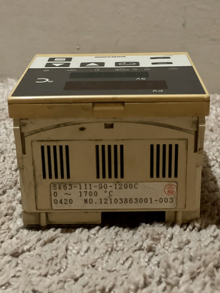 Shimaden Temperature Controller SR63-1I1-90-1200C