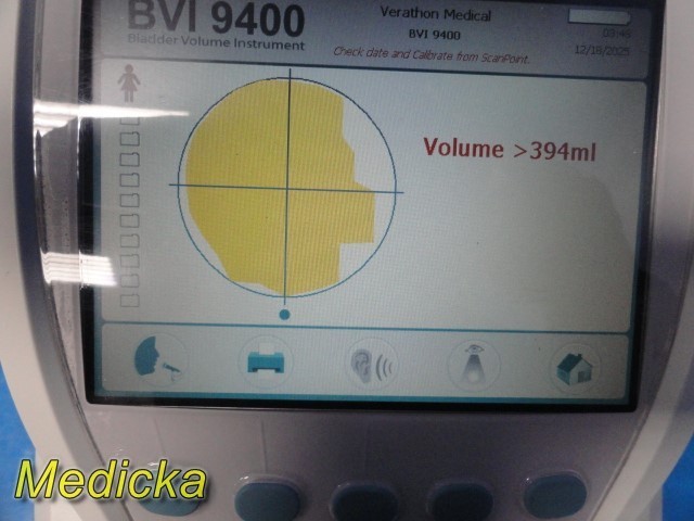 Verathon BVI9400 Ref 0570-0190 Bladder Scanner Console ONLY ~ 38394