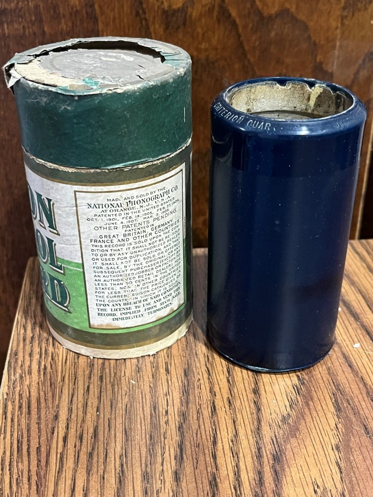 Edison Cylinder Record - 4M - 3092 - Old Black Joe