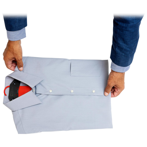 3-Pack: Hangfold Travel Hangers (Red)