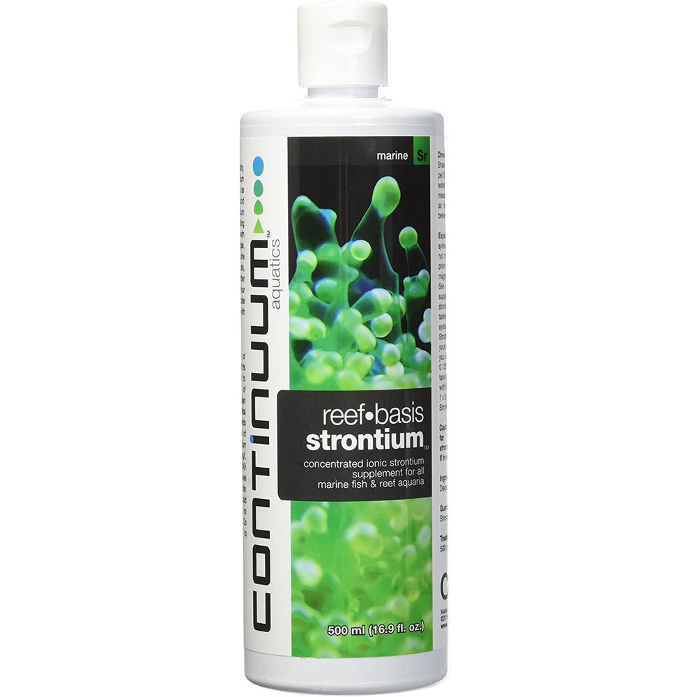 Continuum Reef Basis Strontium 500mL Concentrated Ionic Strontium Supplement