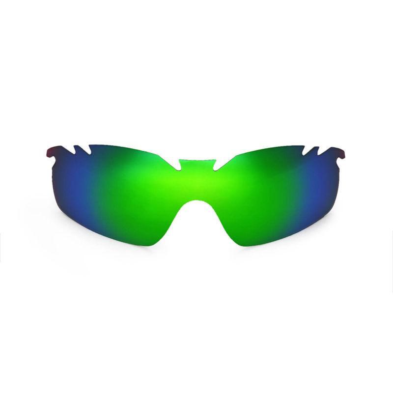 Walleva Emerald Vented Polarized Replacement Lenses for Oakley RadarLock XL