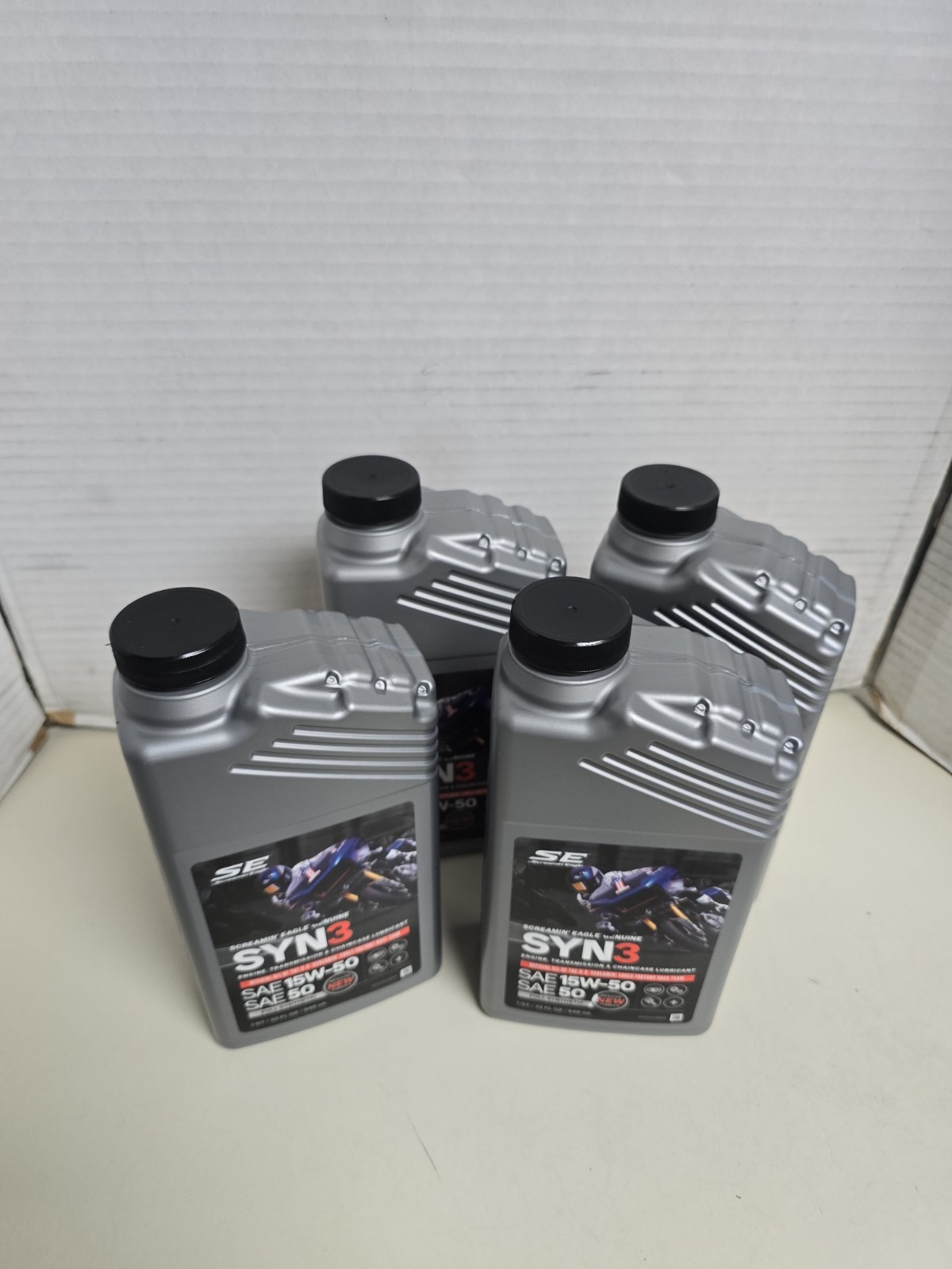 SYN3 15W-50 Harley Davidson Touring King Glide Screamin Eagle Full Synthetic