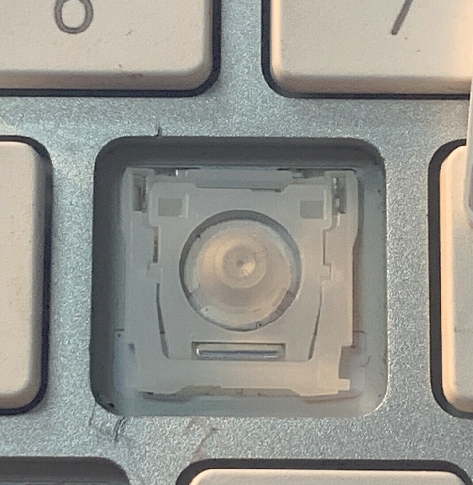 🔑ORIGINAL Apple Wireless Keyboard A1314 A1255 Replacement Keys with HINGE Clips