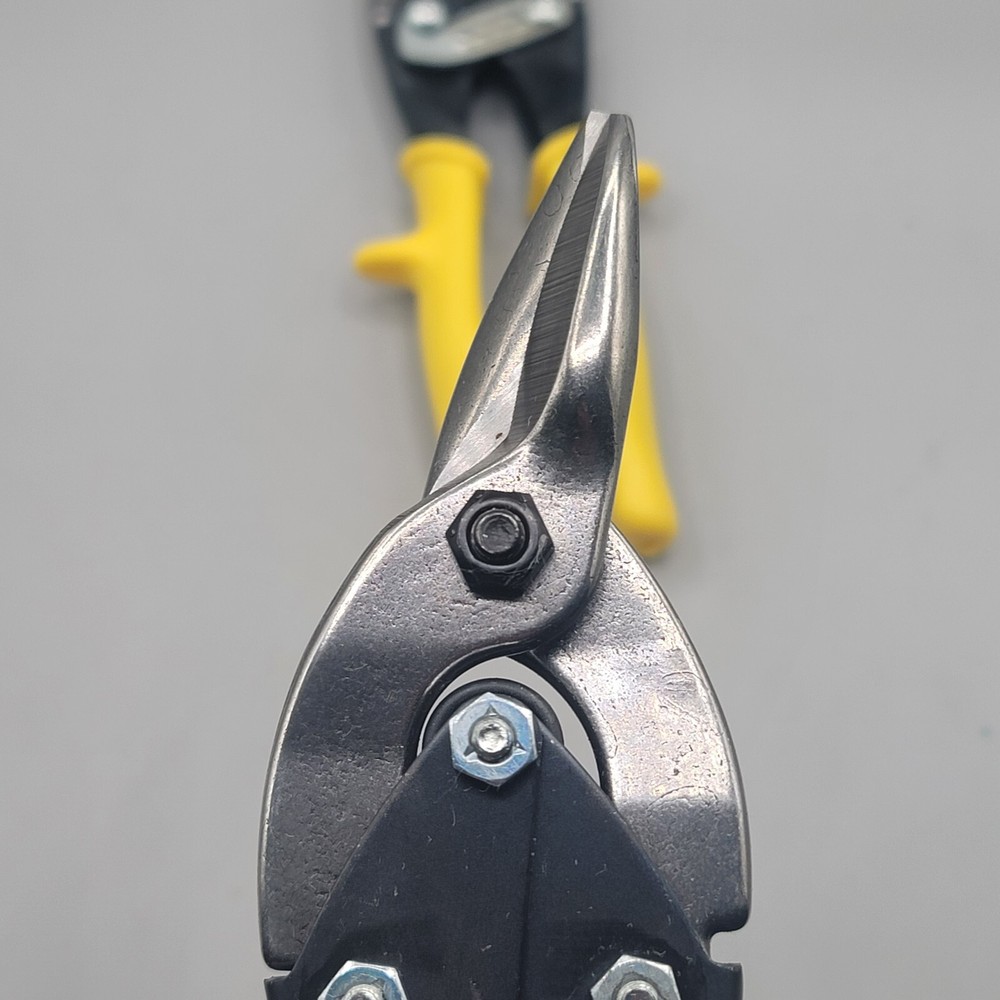 MIDWEST AVIATION TIN SNIPS SHEARS 2 PC SET EXCELLENT CONDITION