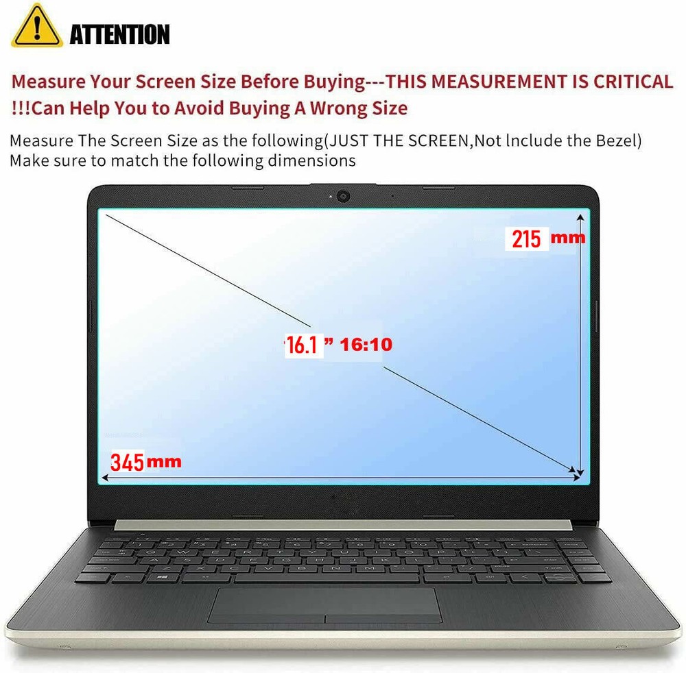 2XAnti Glare/BlueRay Screen Protector For DELL Precision 7680