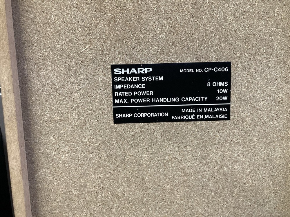 Sharp SD-EX100 1Bit Digital Audio System, CD Player/Receiver*Very Good!*