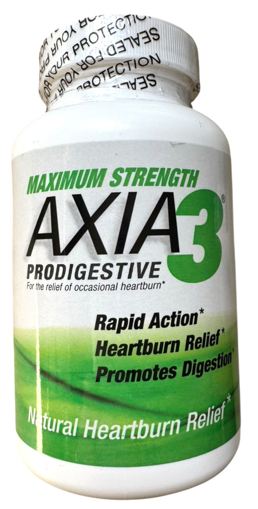 AXIA 3 Prodigestive Maximum Strength - 90 Chewable Tablets - Ex: 4/26